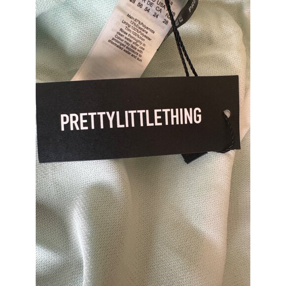 2/$30 NWT PrettyLittleThing Plus Size 24 - 4X Green One-Piece Swimsuit - Picture 14 of 16